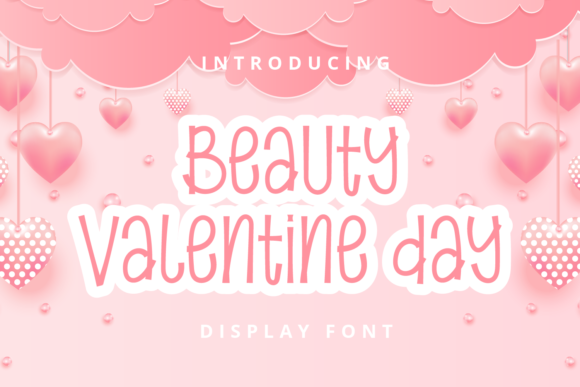 Beauty Valentine Day Font for Web Design