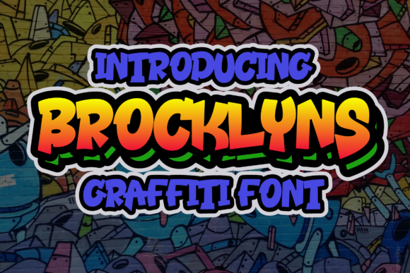Brocklyns Font for Urban Branding Projects