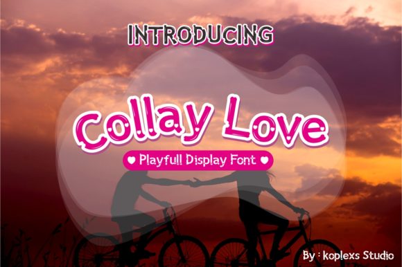 Collay Love: A Playful Display Font for Creative Branding