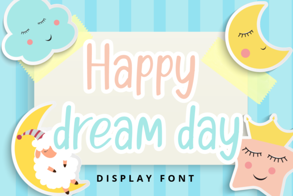 Happy Dream Day: A Simple Font for Polished Branding