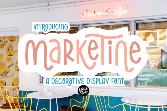 Marketine: A Stylish Display Font for Web Design