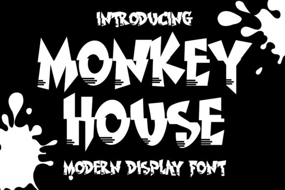 Monkey House Font for Editorial Design and Creative Projects