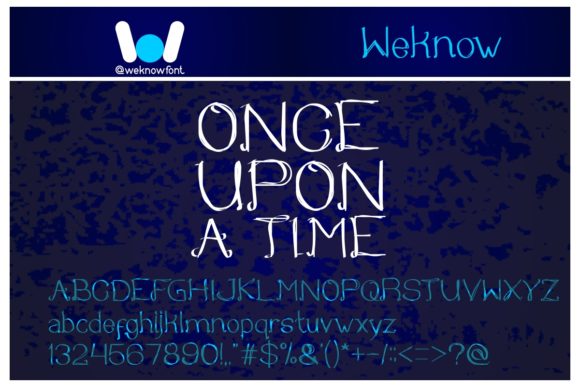 Once Upon a Time Font for Editorial Design