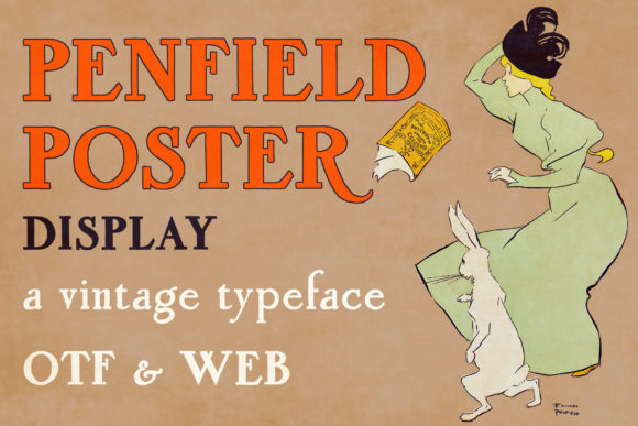 Penfield Poster: A Timeless Display Font for Modern Editorial Design