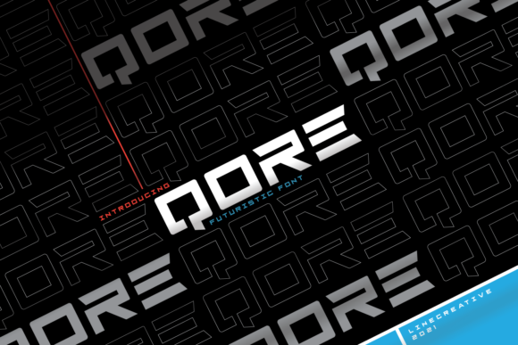 Qore Font for Bold Web Design