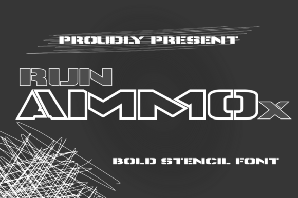 Runammox: A Bold Display Font for Handmade Creations
