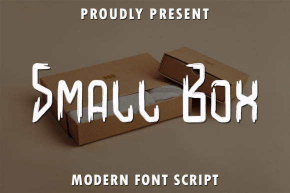 Small Box Font for Editorial Design