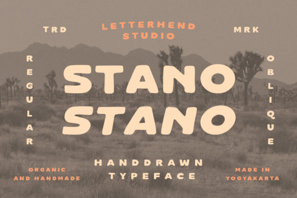 Stano: A Vintage-Inspired Display Font for Bold Web Designs