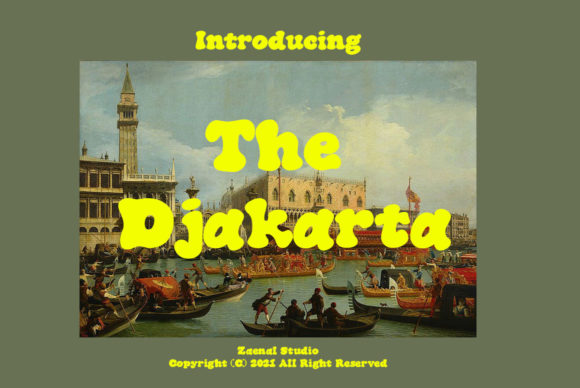 The Djakarta Font for Modern Web Design
