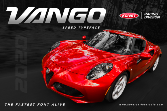 Vango Display Font for Bold Editorial Design