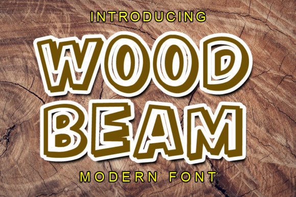 Wood Beam: A Typography Choice for Editorial Elegance
